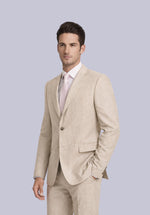 Load image into Gallery viewer, TAN LINEN BLAZER
