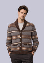 Load image into Gallery viewer, GRAPHITE WAFFLE KNIT CARDIGAN
