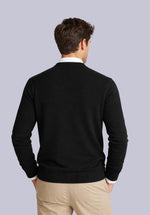 Load image into Gallery viewer, EBONY MERINO CREW SWEATER
