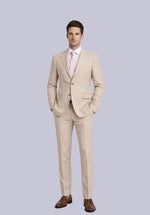 Load image into Gallery viewer, TAN LINEN BLAZER

