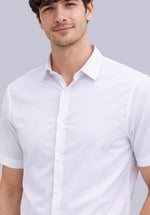 Load image into Gallery viewer, PEARL HALF BAMBOO SILK SHIRT
