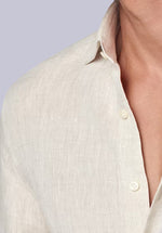 Load image into Gallery viewer, TAN LINEN SHIRT
