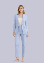 Load image into Gallery viewer, AQUA COTTON LINEN BLAZER
