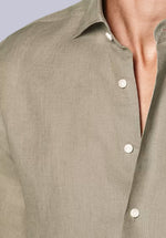 Load image into Gallery viewer, KHAKI LINEN SHIRT
