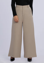 Load image into Gallery viewer, SASHA BEIGE WIDE PANTS

