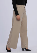 Load image into Gallery viewer, SASHA BEIGE WIDE PANTS
