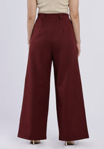 Load image into Gallery viewer, SASHA ROUGE WIDE PANTS
