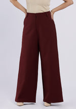 Load image into Gallery viewer, SASHA ROUGE WIDE PANTS
