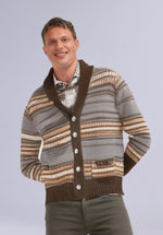 Load image into Gallery viewer, GRAPHITE WAFFLE KNIT CARDIGAN
