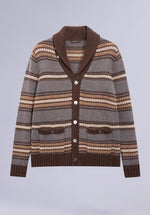 Load image into Gallery viewer, GRAPHITE WAFFLE KNIT CARDIGAN
