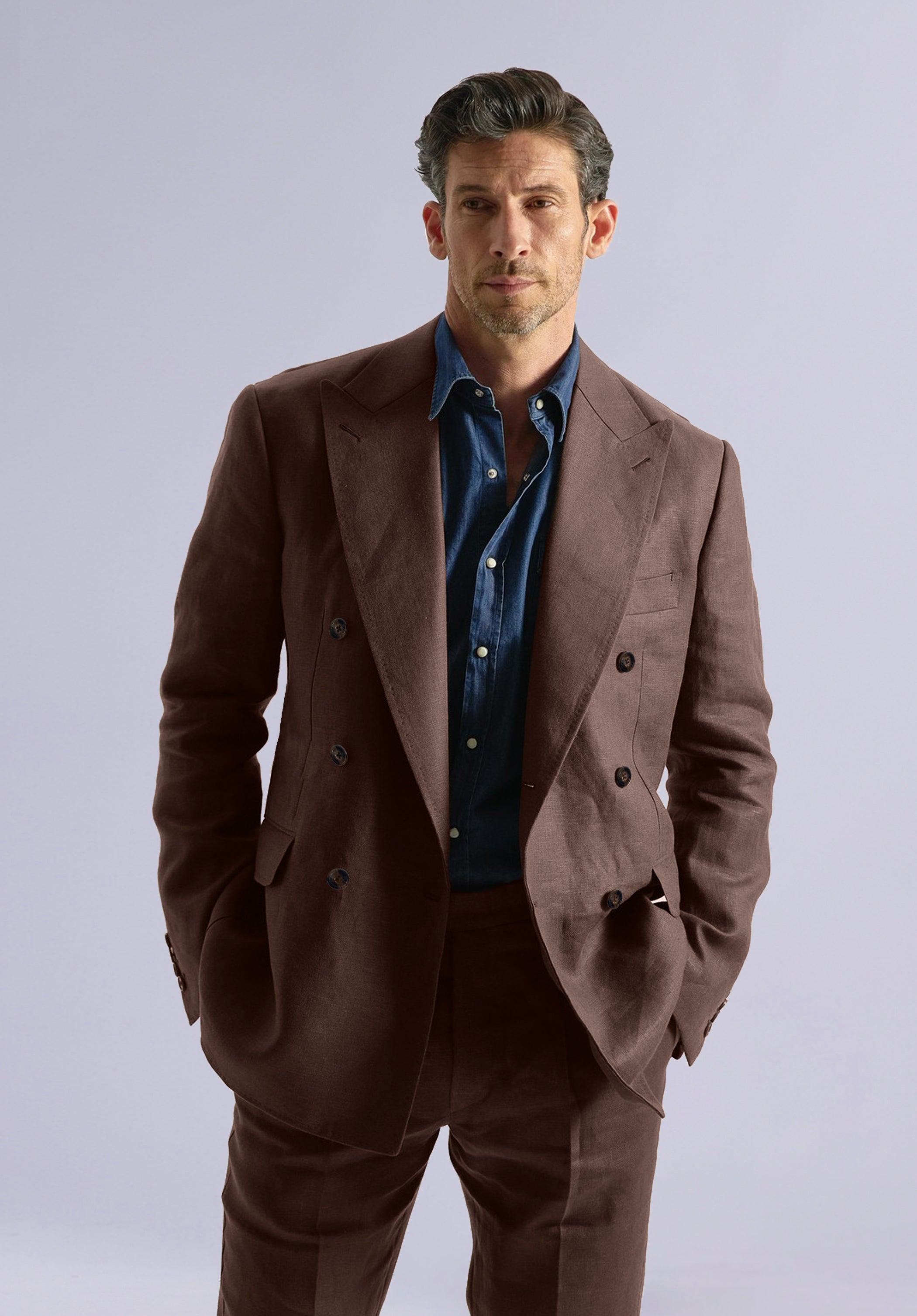 CEDAR PEAK LINEN JACKET