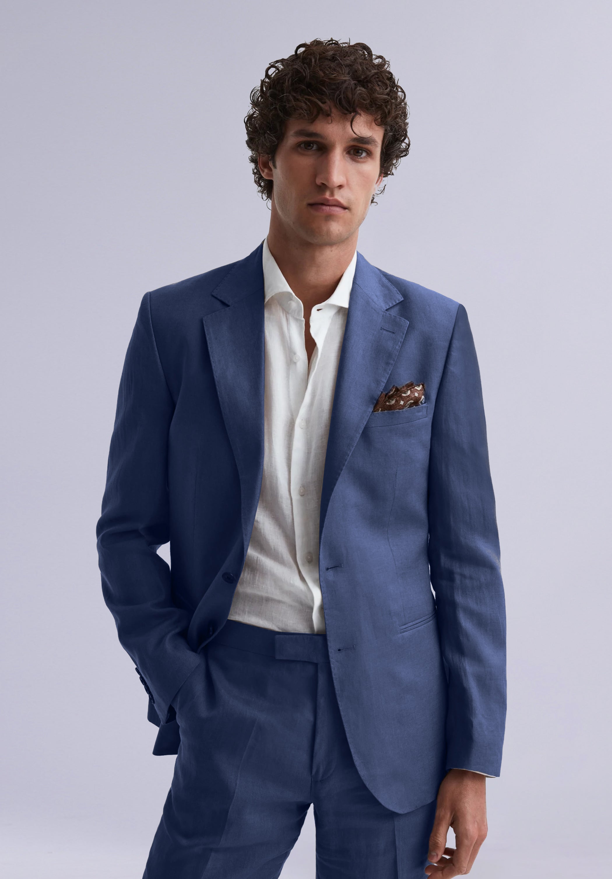 INDIGO NOTCH BLAZER