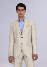 Load image into Gallery viewer, ALMOND WHITE LINEN JACKET
