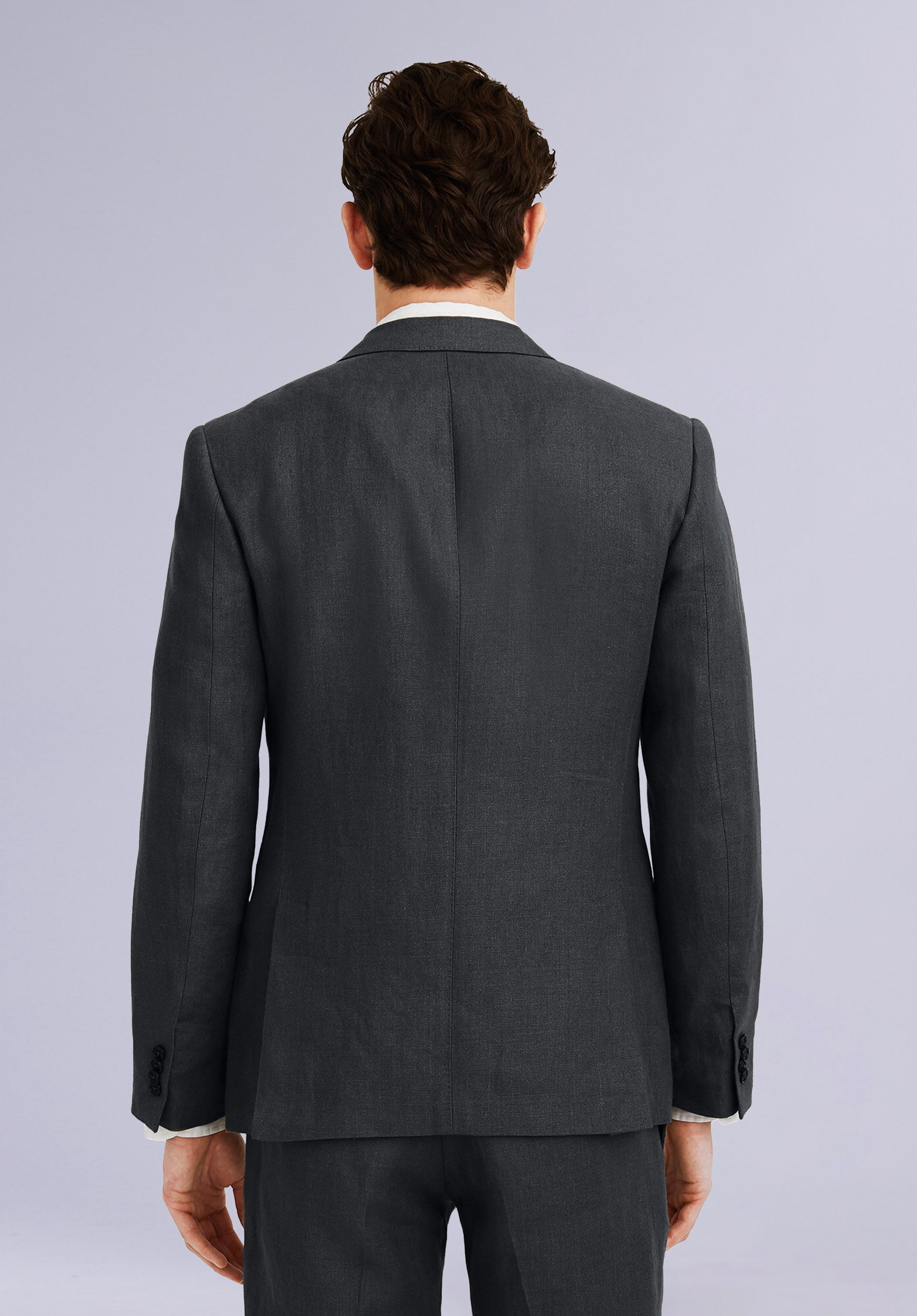 COSTAS LINEN NOTCH COAT