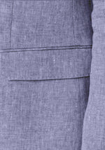 Load image into Gallery viewer, AQUA LINEN BLAZER
