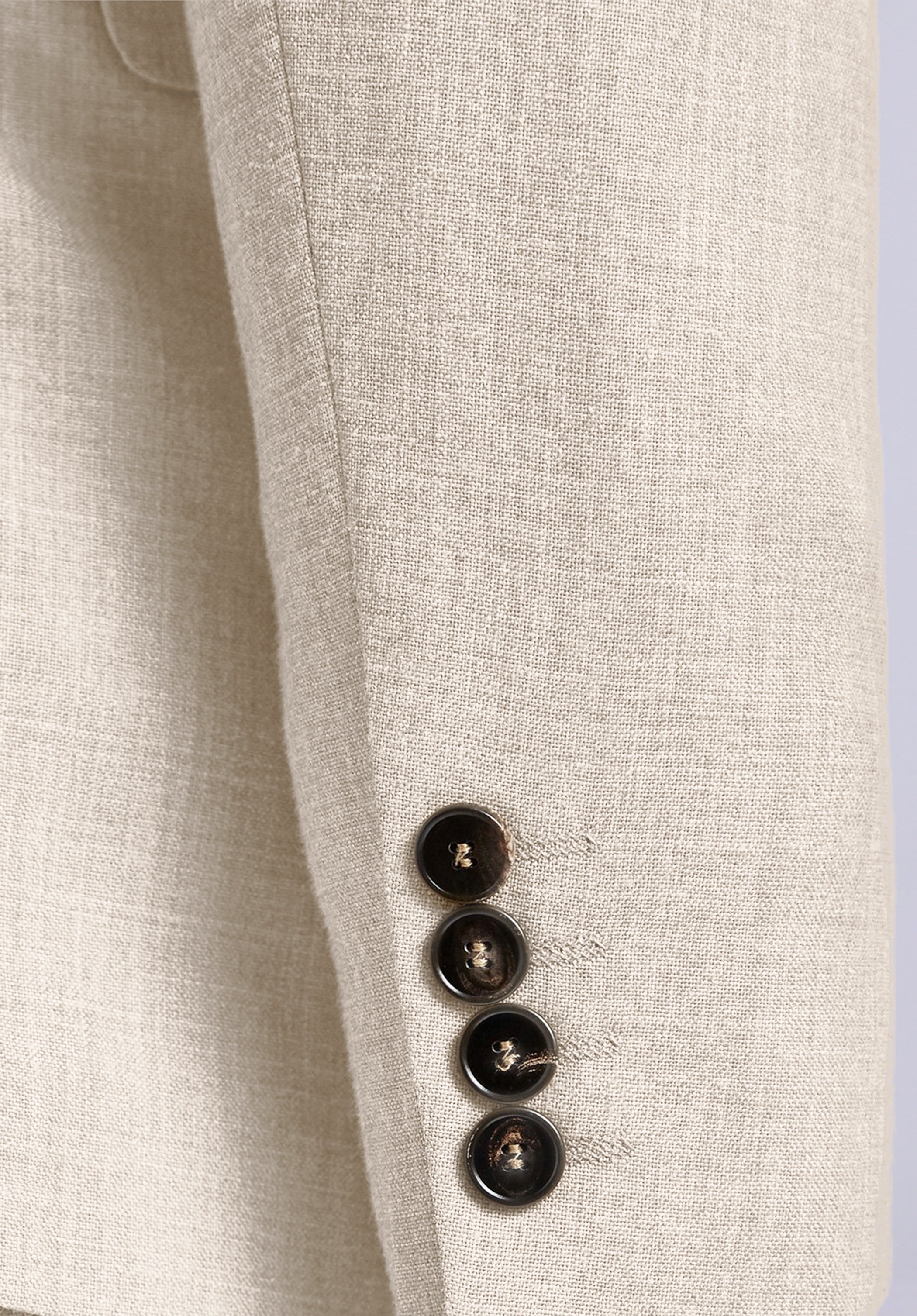 ALMOND WHITE LINEN JACKET