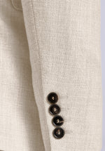 Load image into Gallery viewer, ALMOND WHITE LINEN JACKET
