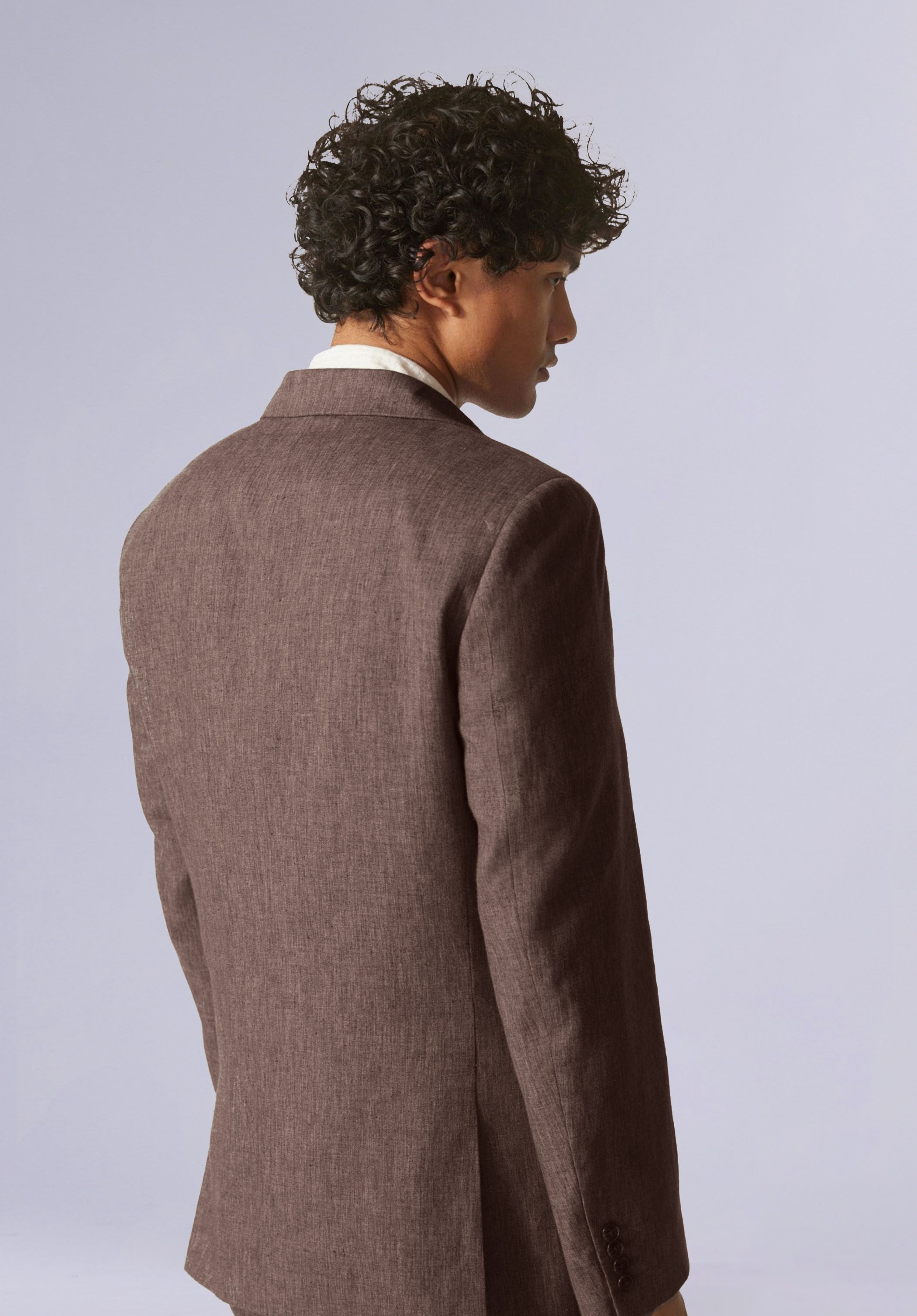 CEDAR NOTCH LINEN JACKET
