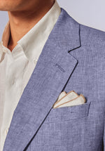 Load image into Gallery viewer, AQUA LINEN BLAZER
