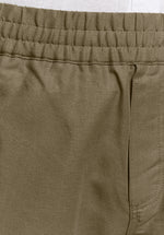 Load image into Gallery viewer, Khaki Cotton Linen Shorts
