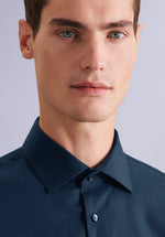 Load image into Gallery viewer, MARINE HALF BAMBOO SILK SHIRT
