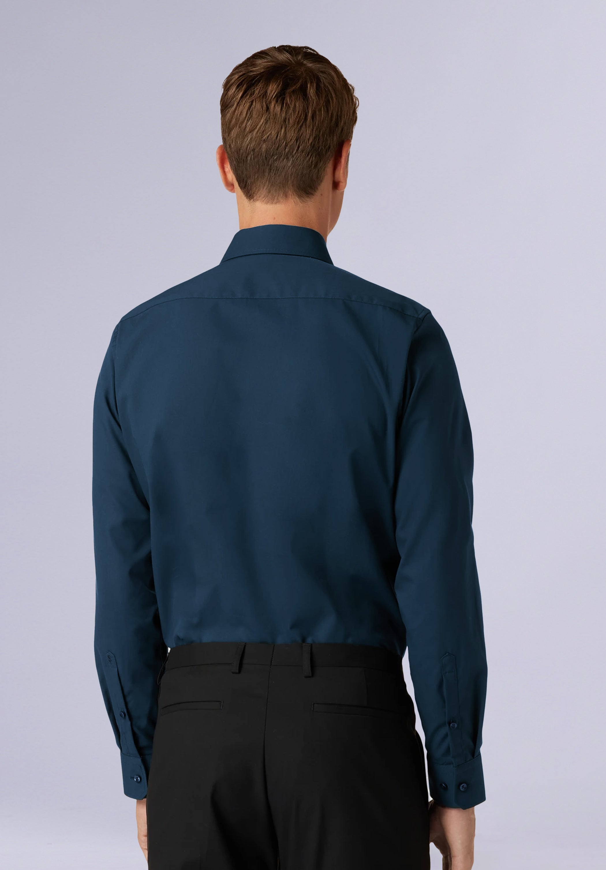 MARINE BAMBOO SILK SHIRT