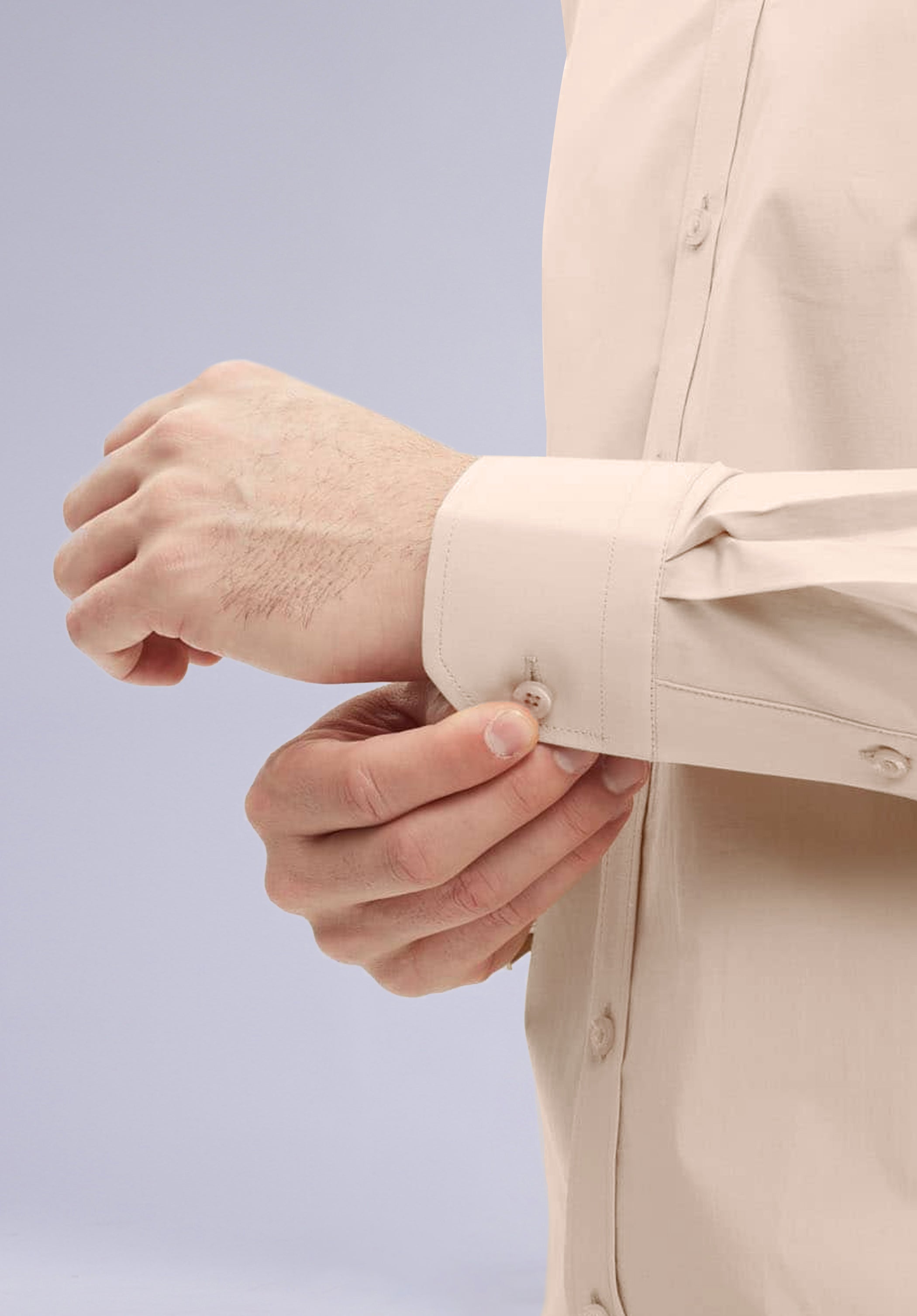 KHAKI BAMBOO SILK SHIRT