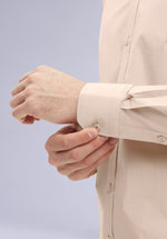 Load image into Gallery viewer, KHAKI BAMBOO SILK SHIRT
