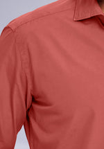 Load image into Gallery viewer, DARK CORAL BAMBOO SILK SHIRT
