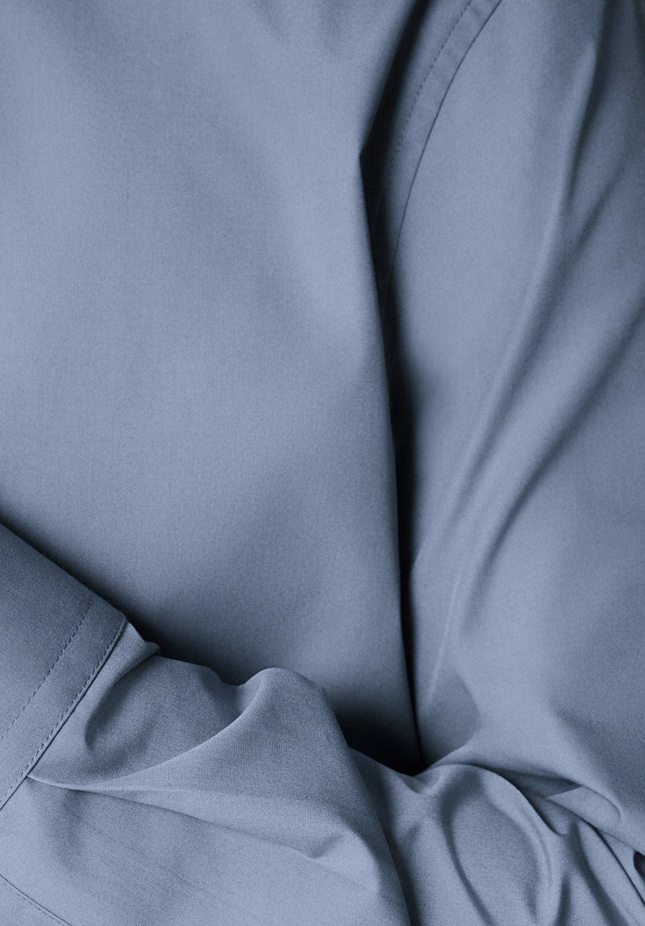 TEAL BAMBOO SILK SHIRT