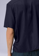 Load image into Gallery viewer, OXFORD HALF BAMBOO SILK SHIRT
