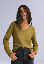 Load image into Gallery viewer, AMBER MERINO V NECK
