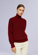 Load image into Gallery viewer, CARMINE MERINO HIGH NECK
