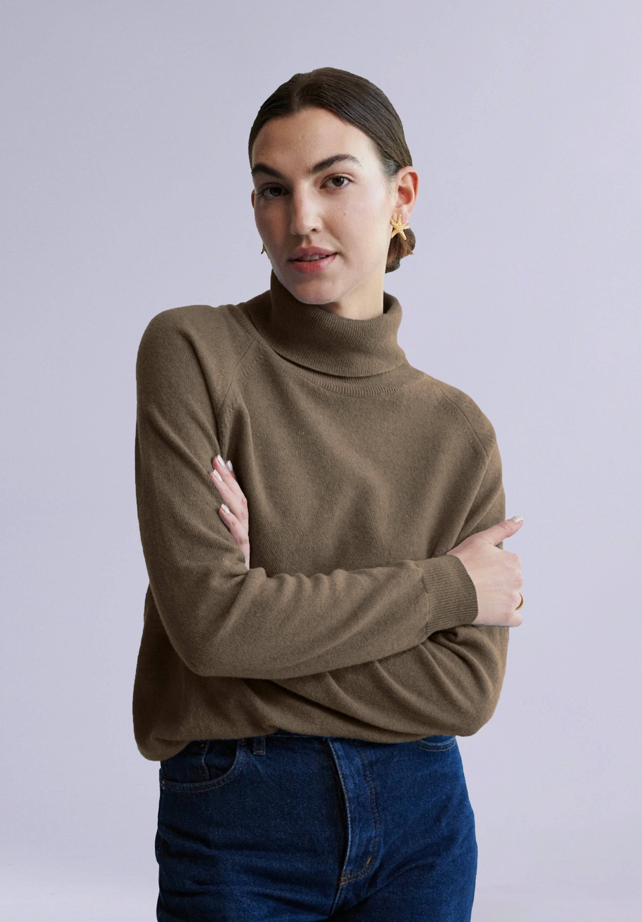 GROUSE MERINO HIGH NECK