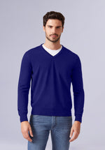 Load image into Gallery viewer, AZURE MERINO V NECK
