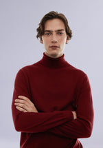 Load image into Gallery viewer, CARMINE MERINO HIGH NECK
