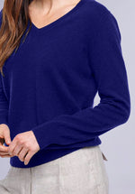 Load image into Gallery viewer, AZURE MERINO V NECK
