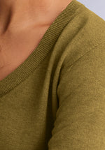 Load image into Gallery viewer, AMBER MERINO V NECK
