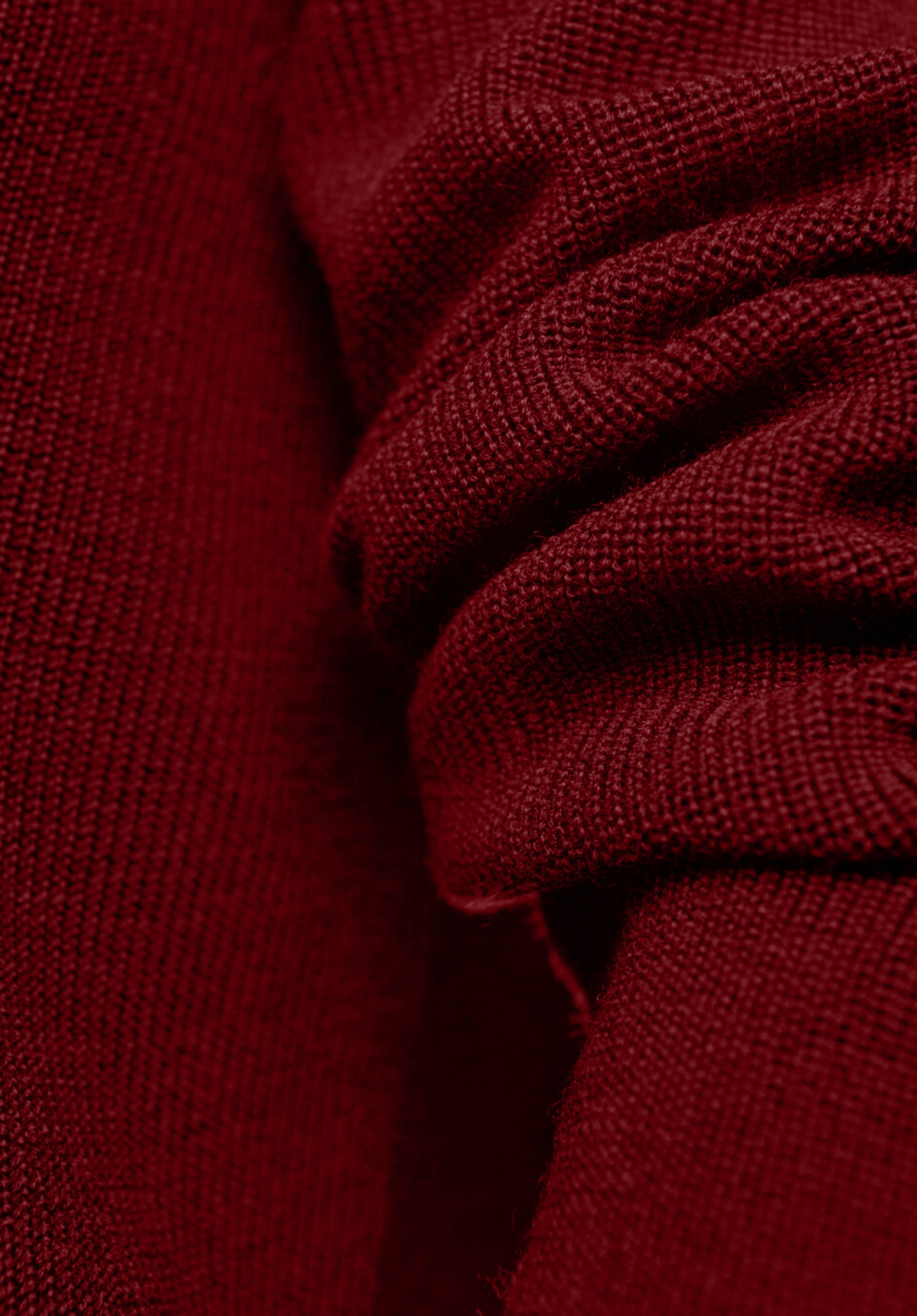 CARMINE MERINO HIGH NECK