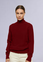 Load image into Gallery viewer, CARMINE MERINO HIGH NECK
