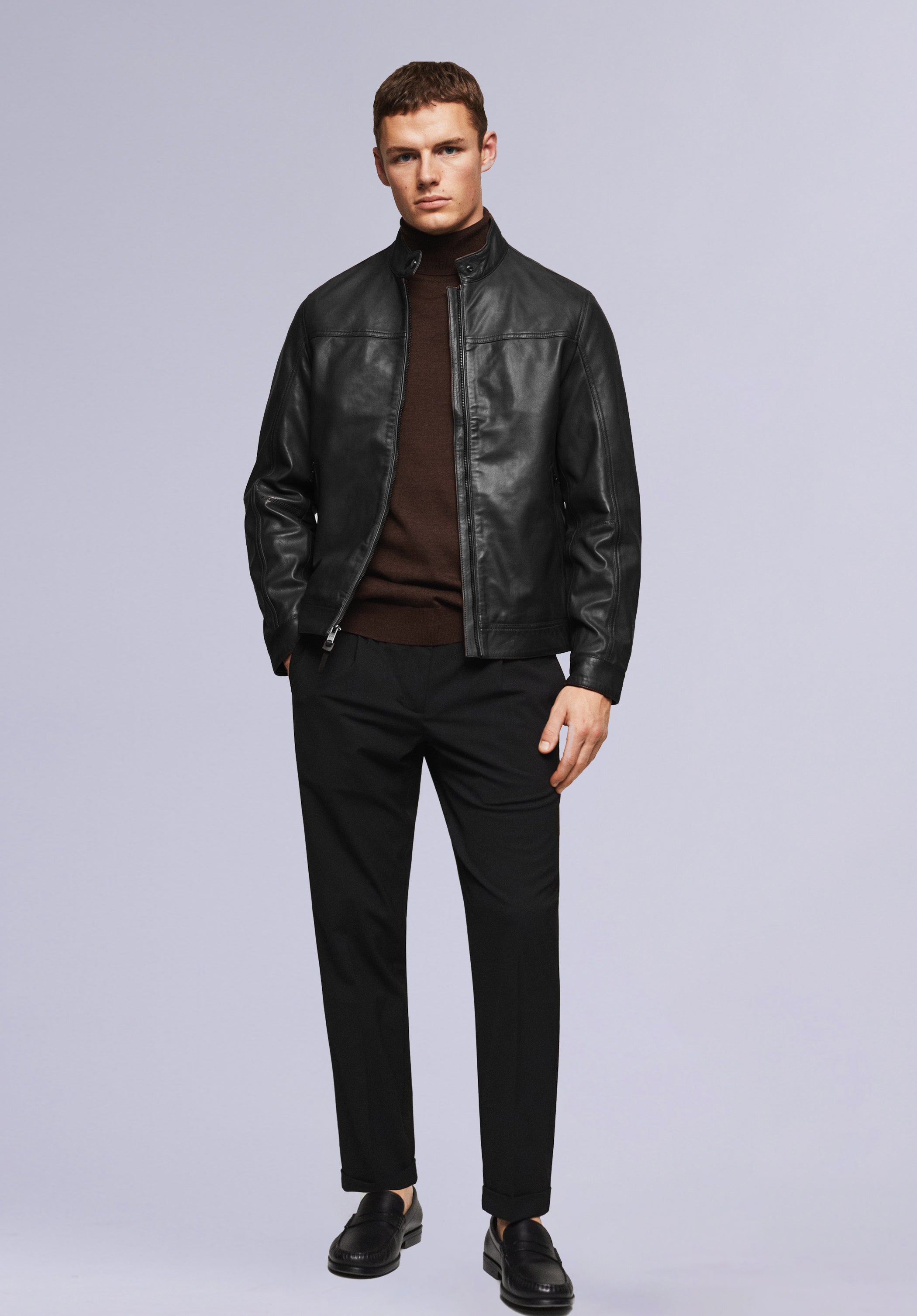 RUSTIC SETH LEATHER JACKET