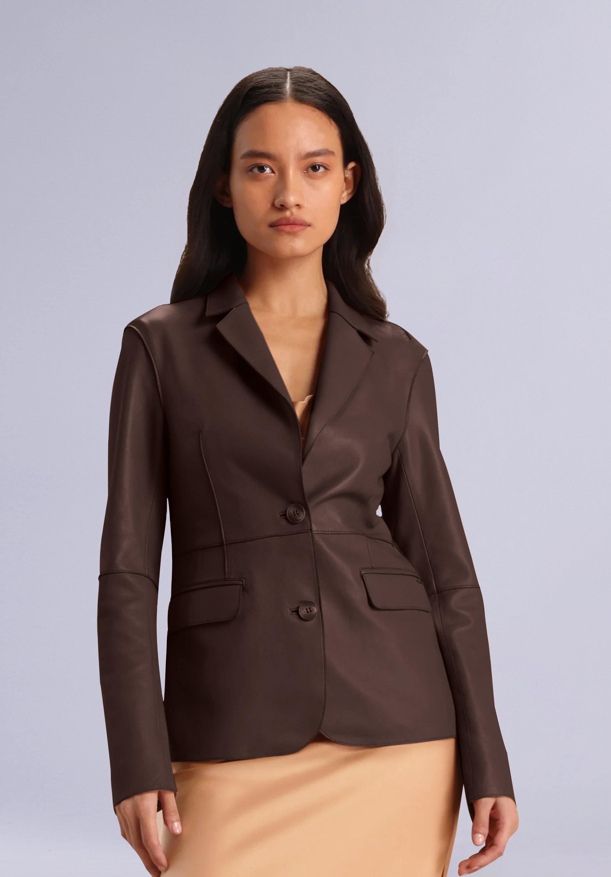 ORACLE LEATHER BLAZER