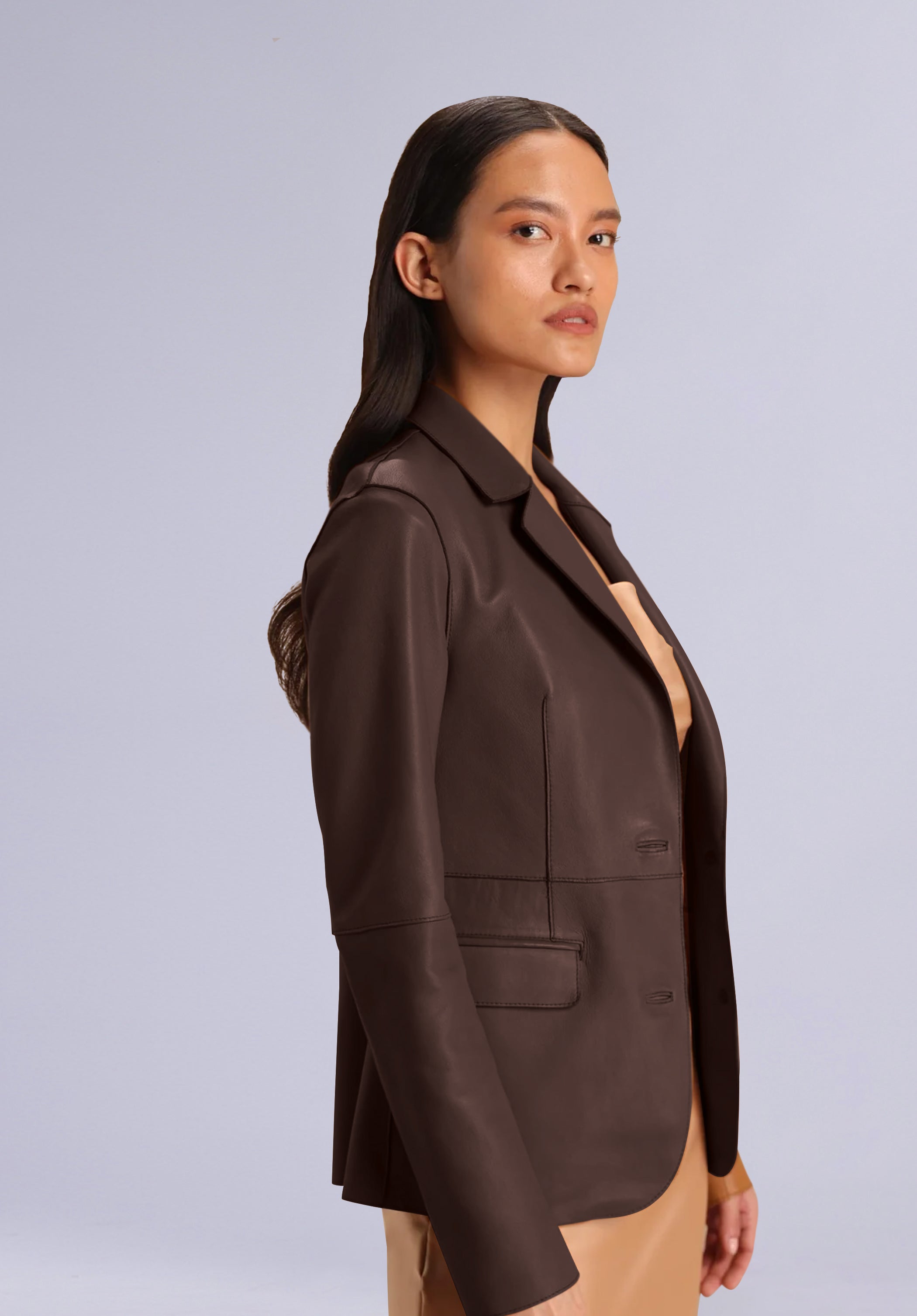 ORACLE LEATHER BLAZER