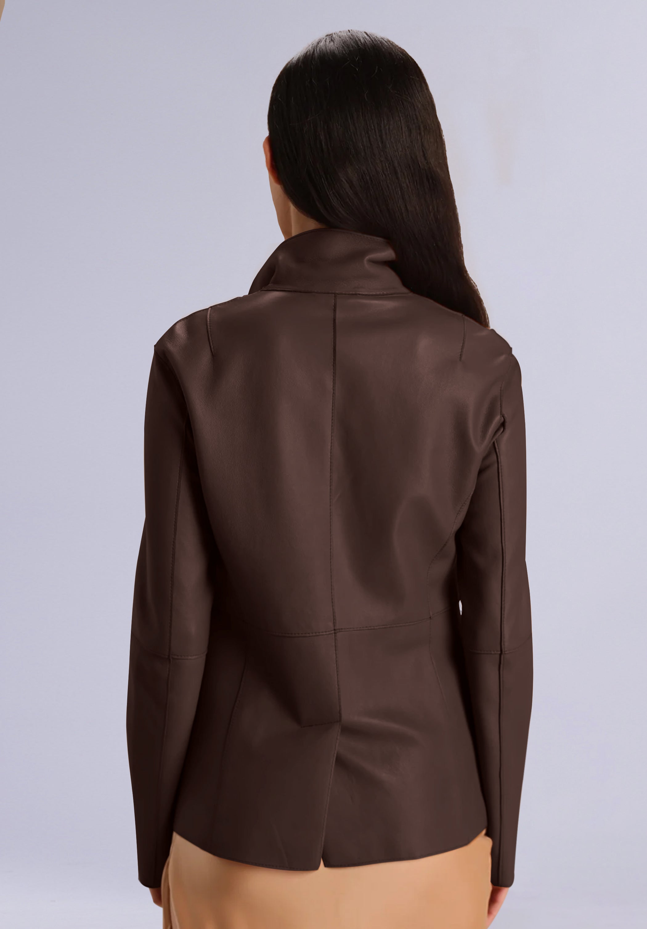 ORACLE LEATHER BLAZER