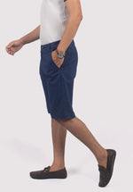 Load image into Gallery viewer, ULTRAMARINE COTTON SHORTS
