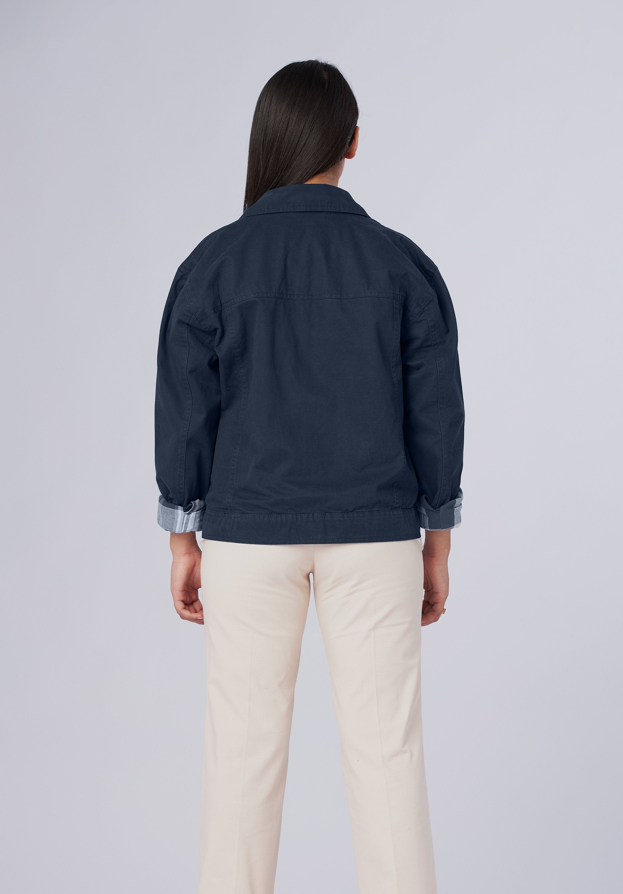 women-cargo oversize jacket
