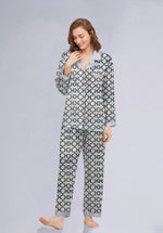 Load image into Gallery viewer, PEARL LUXURE SILK PAJAMAS
