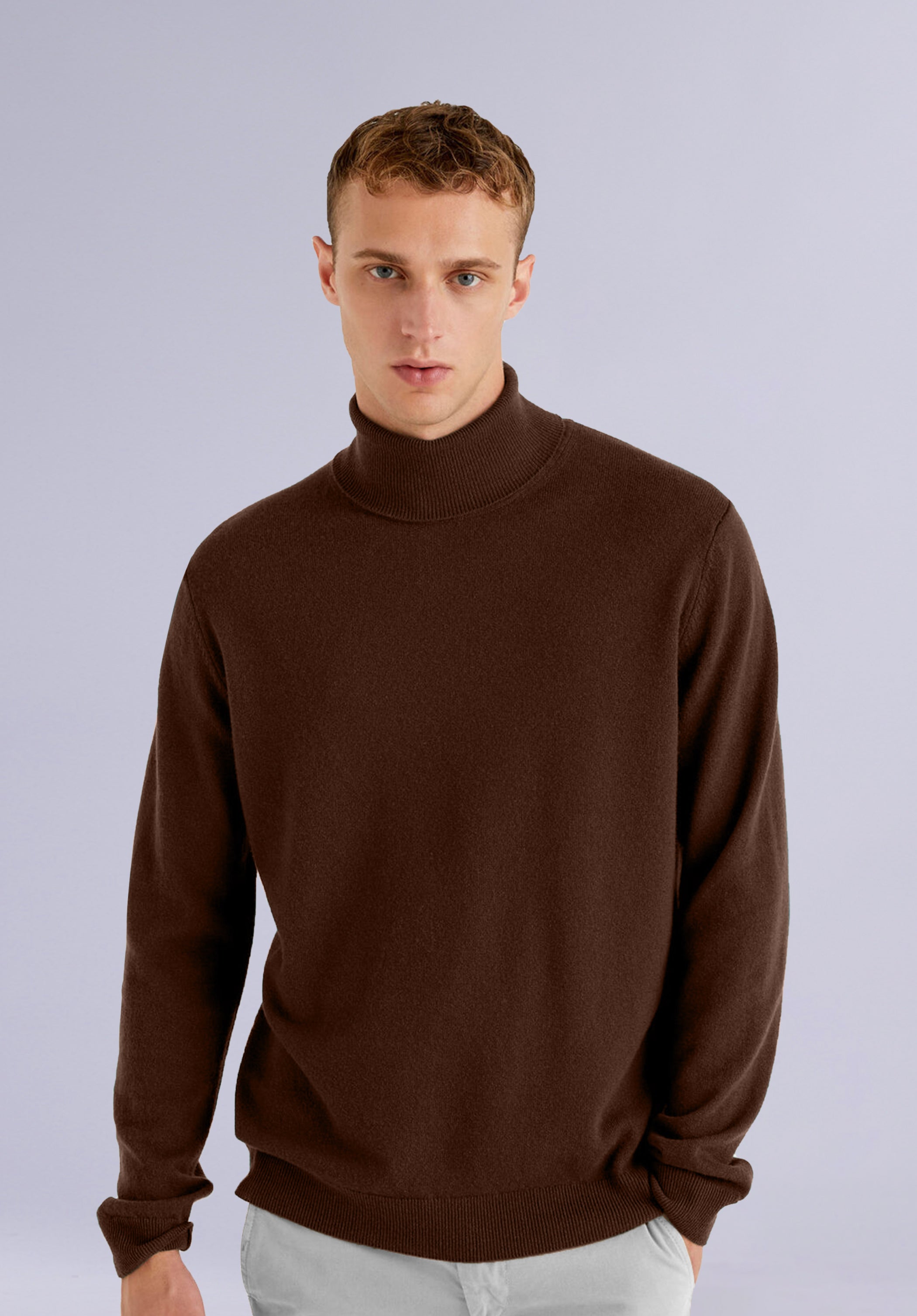 CARAMEL MERINO HIGHNECK