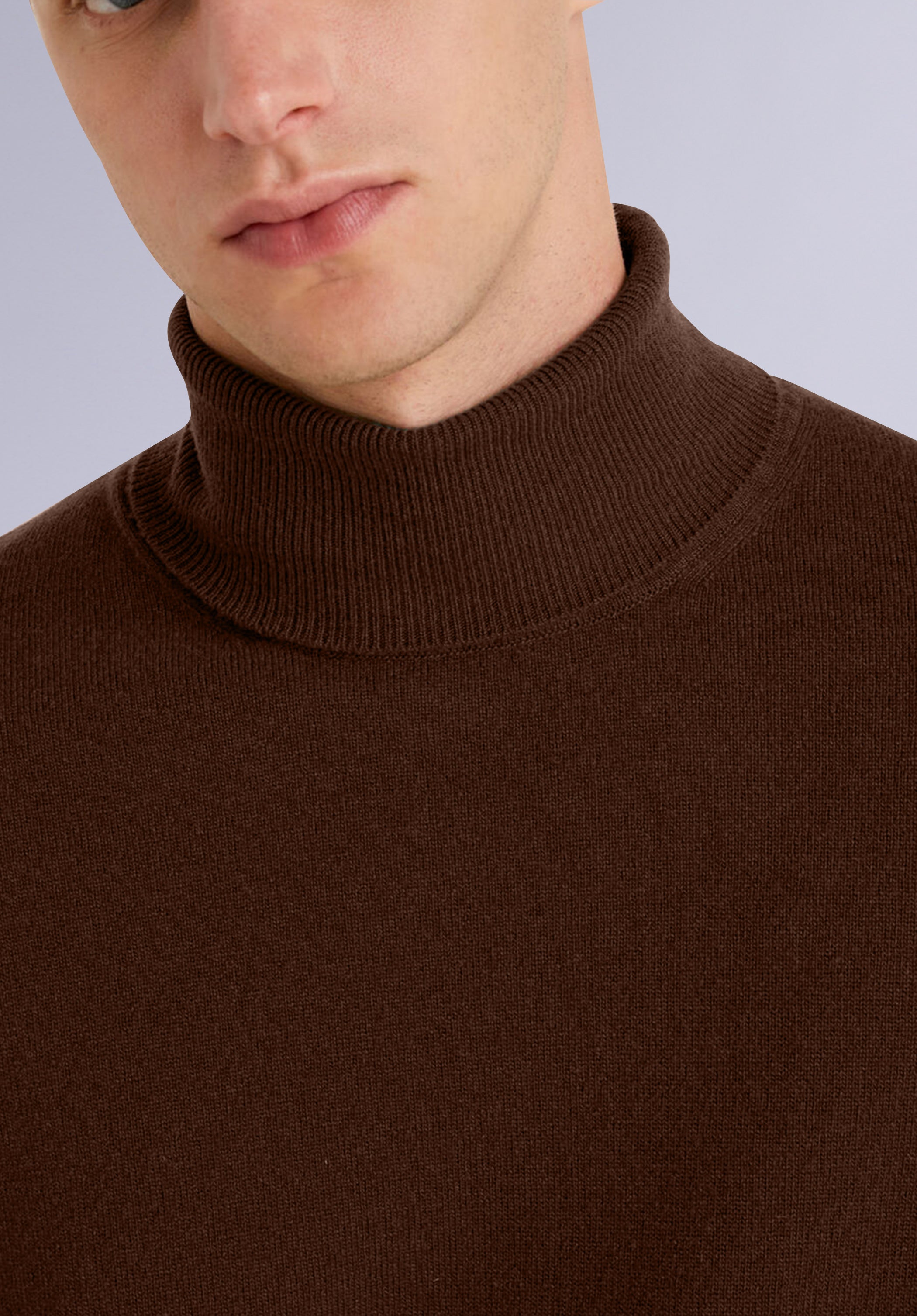 CARAMEL MERINO HIGHNECK