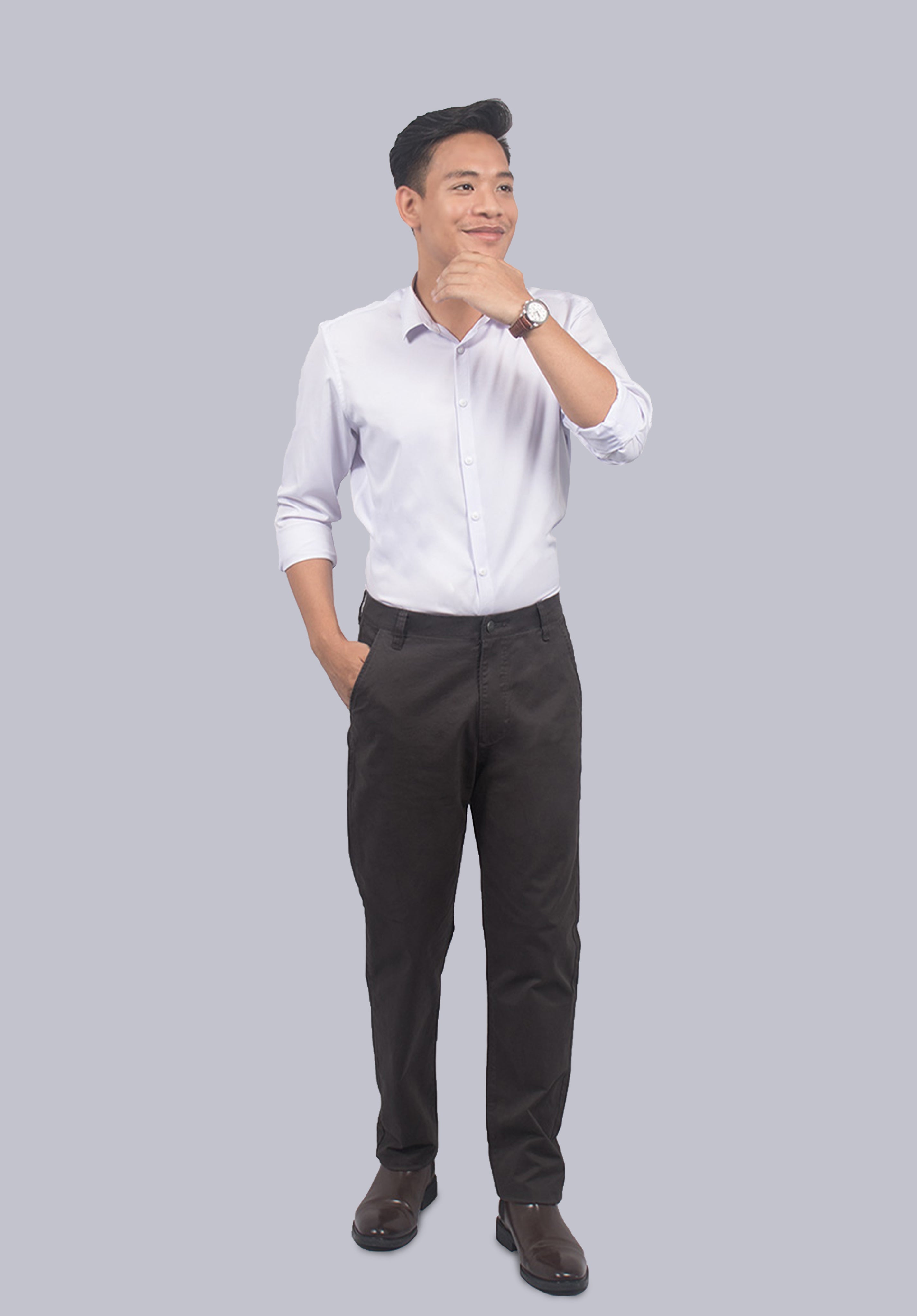 ACHROMATIC CLASSIC FIT PANTS